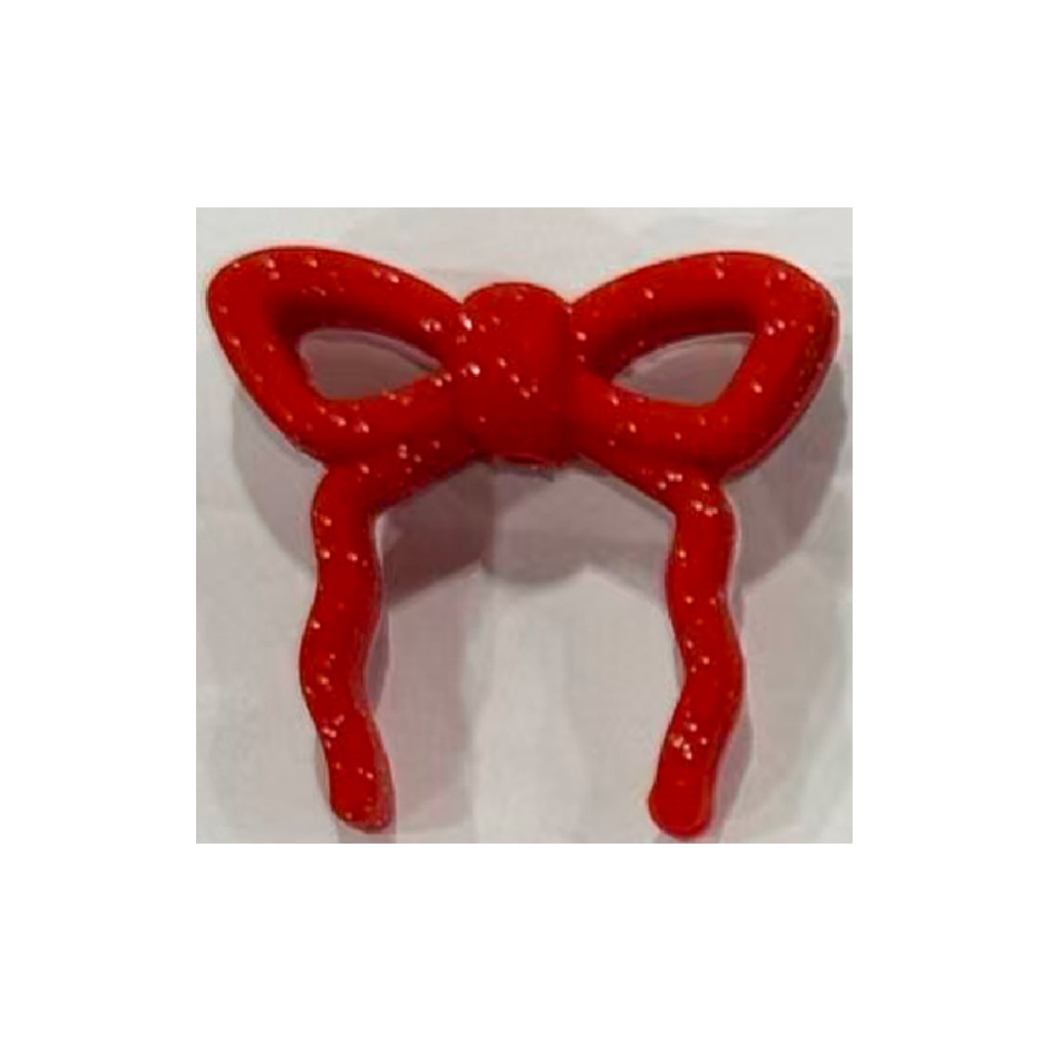 Wholesale 10pcs 2D Colorful and Cute Bows Silicone Beads  DIY Beads